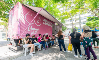 Em maio, Carreta da Mamografia refor&ccedil;a preven&ccedil;&atilde;o ao c&acirc;ncer de mama em S&atilde;o Bernardo