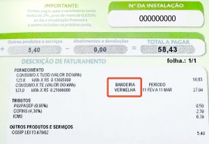 Com volta da bandeira verde, conta de luz ficar&aacute; mais barata a partir de abril