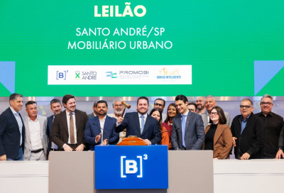 Santo Andr&eacute; realiza leil&atilde;o na Bolsa e vai modernizar mobili&aacute;rio urbano com investimento de R$ 270 milh&otilde;es