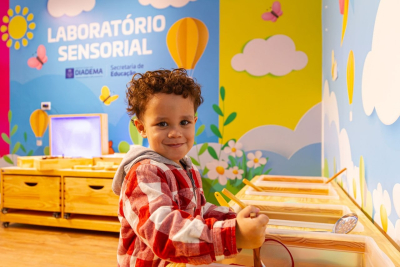 EMEB Jos&eacute; da Silva Filho &eacute; entregue revitalizada pelo programa Escola Bonita em Diadema