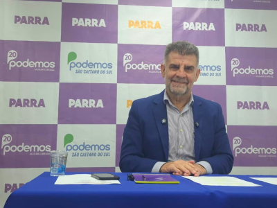 Parra anuncia pr&eacute;-candidatura a deputado estadual para garantir representa&ccedil;&atilde;o e recursos para S&atilde;o Caetano