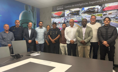 Equipe da Prefeitura de Ribeir&atilde;o Pires realiza visita t&eacute;cnica a S&atilde;o Caetano do Sul para troca de experi&ecirc;ncias em tecnologia e seguran&ccedil;a