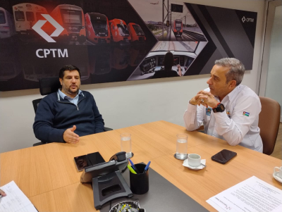 Cons&oacute;rcio ABC debate moderniza&ccedil;&atilde;o ferrovi&aacute;ria e refor&ccedil;a demandas regionais com presidente da CPTM