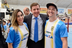Ginasta Daniele Hyp&oacute;lito &eacute; anunciada atleta de S&atilde;o Bernardo